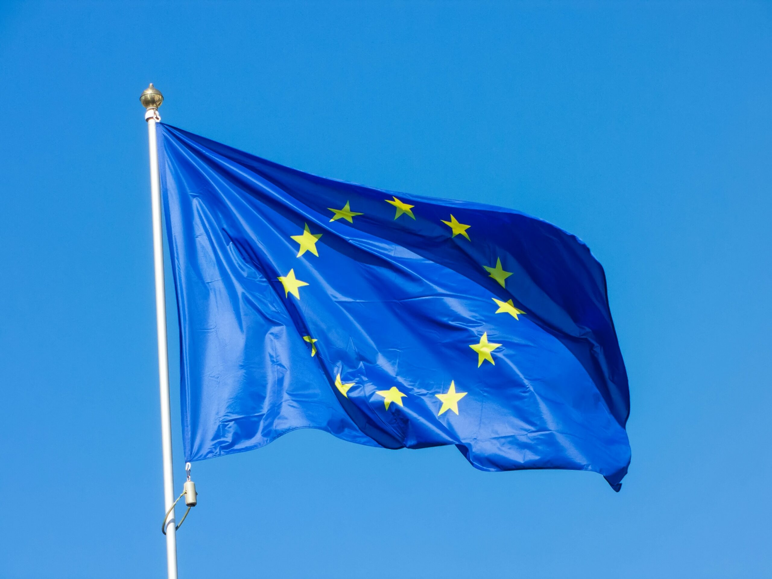 Flagge der EU.