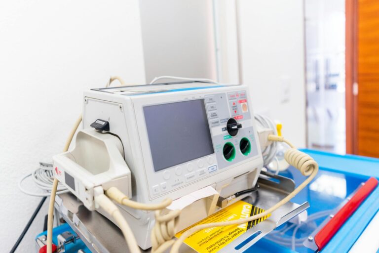 STK bei AED Defibrillator
